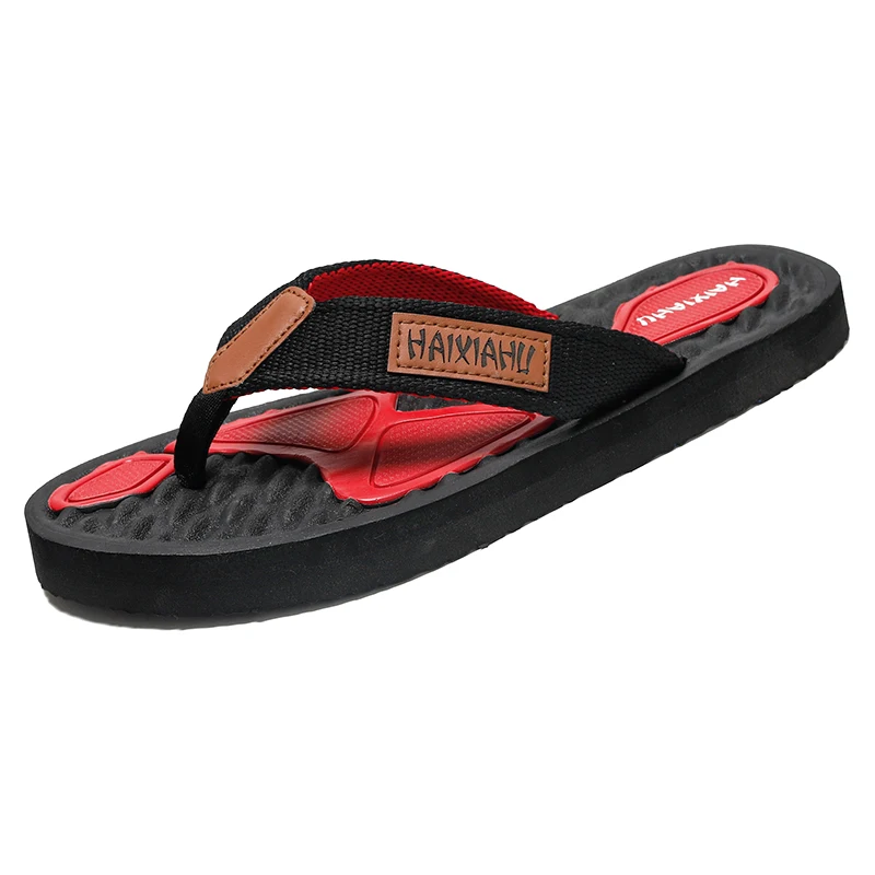 

New large size Flip-Flops Men's slippers Fashion sports casual sandals Comfortable beach shoes men's Clogs Couple slides