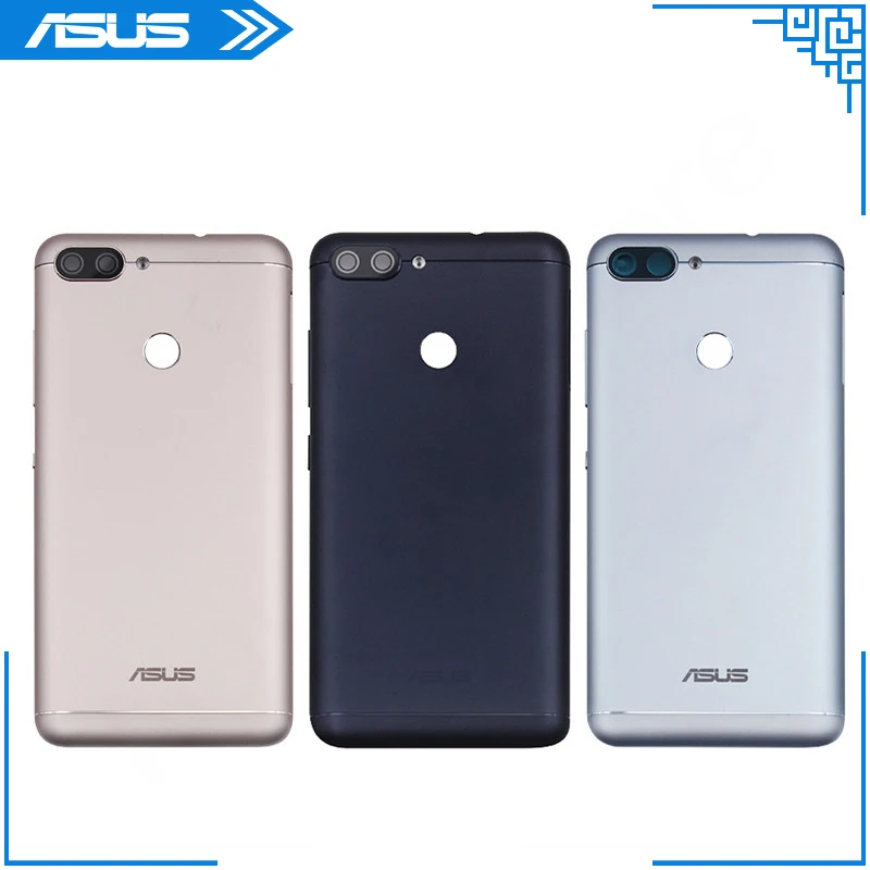 

Задняя крышка для Asus Zenfone Max Plus (M1) ZB570TL X018D корпус аккумулятора задняя крышка Запасные части