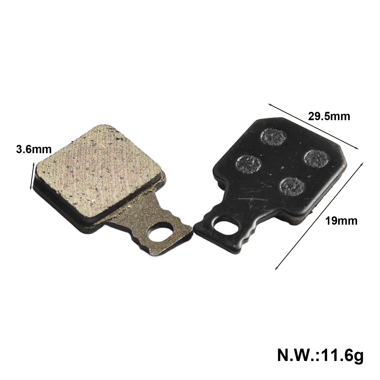 

For Magura MT7 Bicycle Brake Pads Lightweight Bicycle Brake Pads Bicycle Components Quiet Operation High Performance Braking