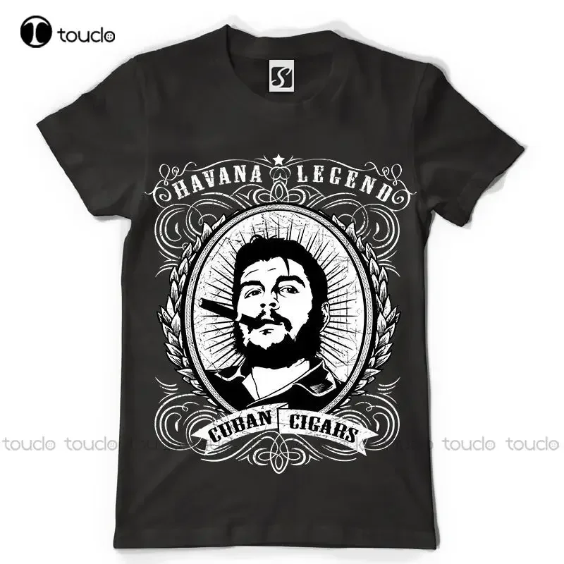 New Summer Men Hot Sale Fashion Exclusive Men'S T-Shirt - Cuban Cigars - Havana Legend Design O-Neck Tops Tee Shirts Xs-5Xl
