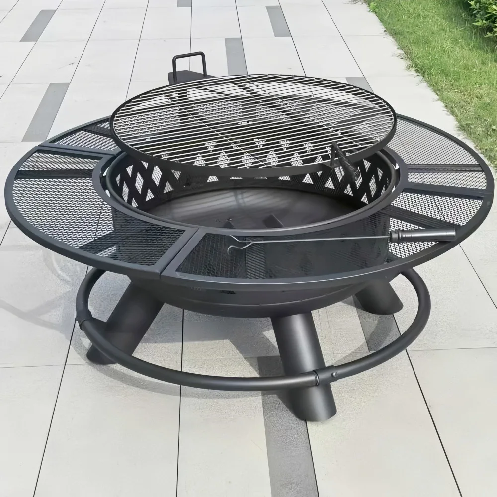 Table Outdoor Garden Grill Heating Table BBQ Grill Outdoor Grill