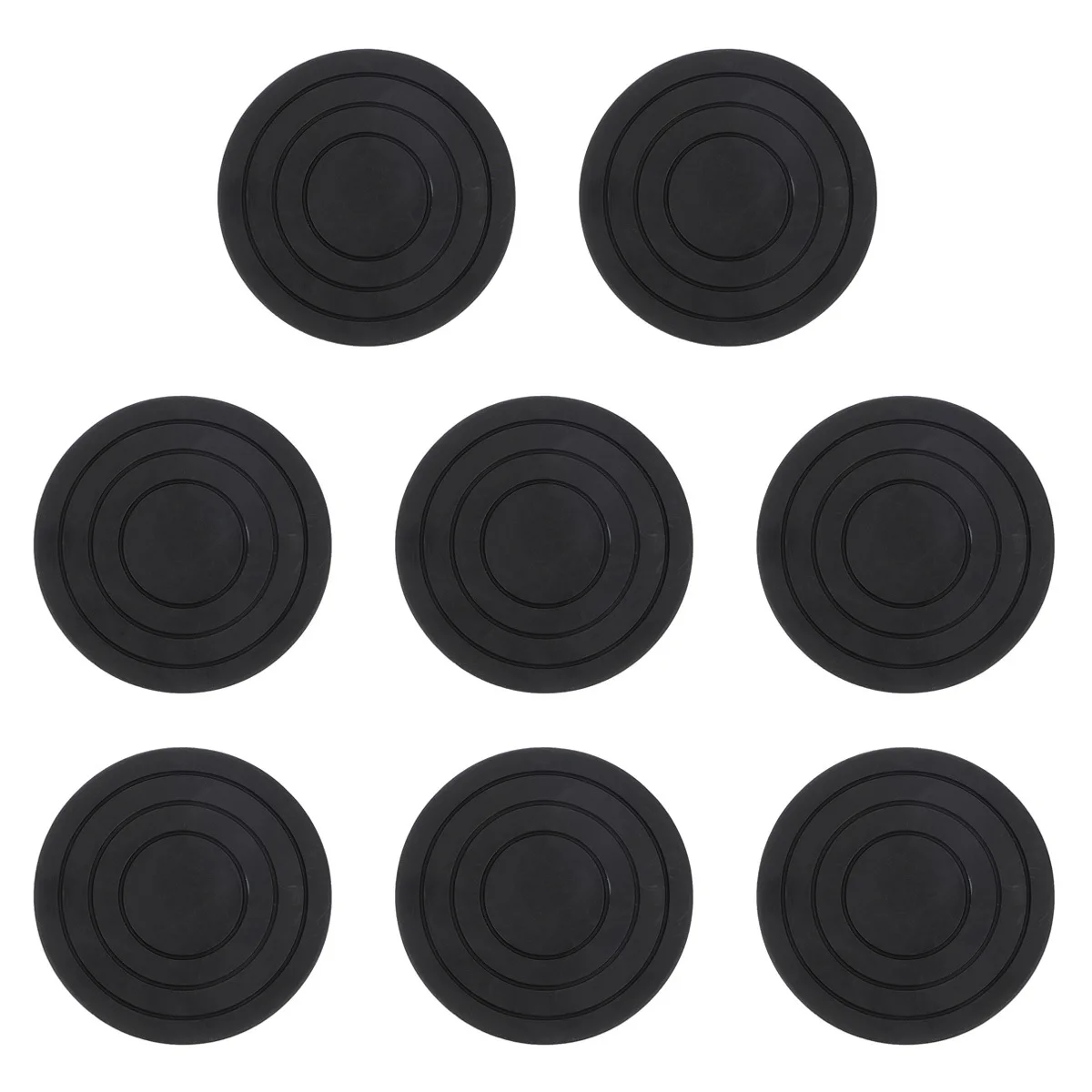 

8pcs Anti Slip Elevating Pads Heavy Duty Rubber Mat For Washing Machine Dryer Treadmill Vibration Dampening Floor Protector
