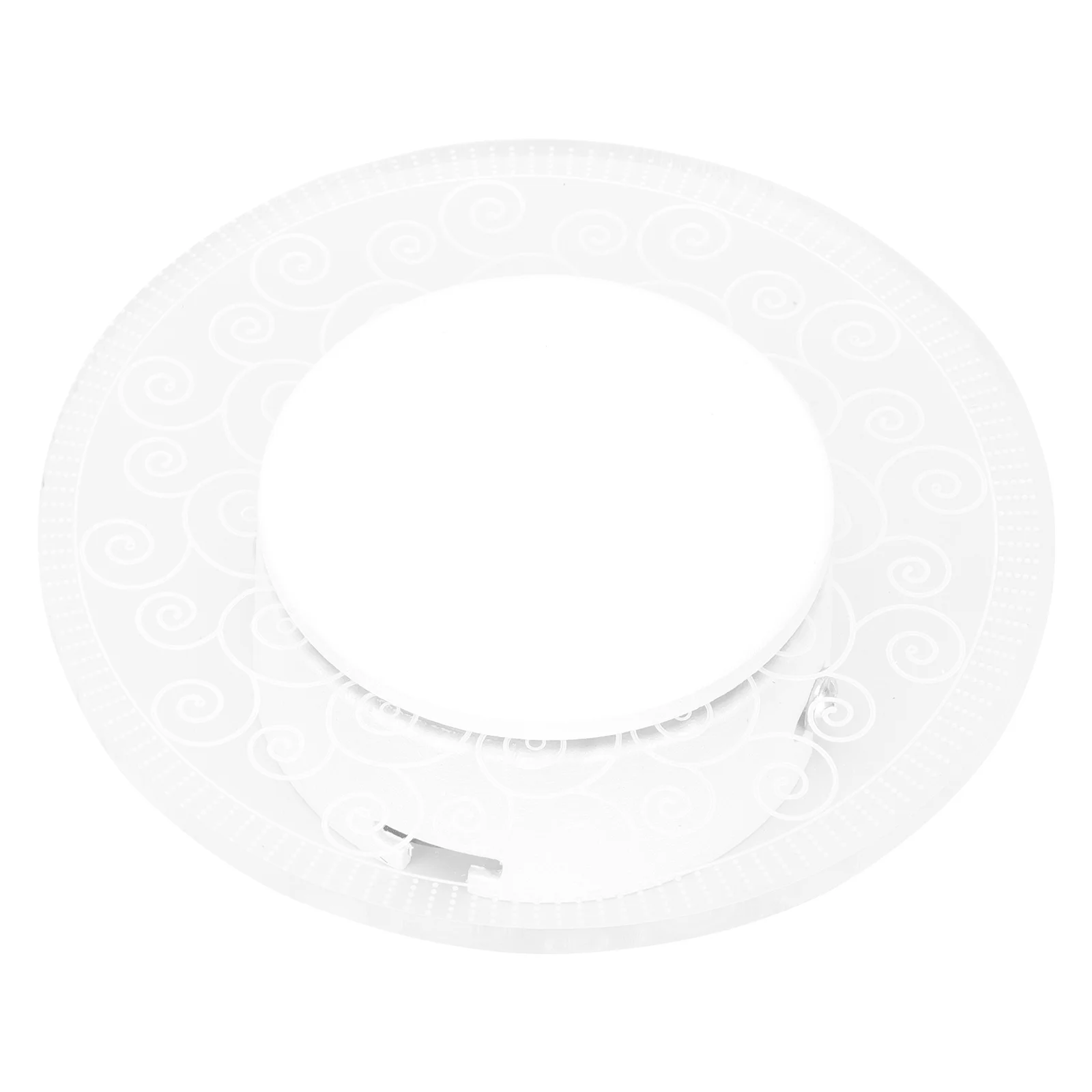 

1pc Led Acrylic Aisle Ceiling Lamp Hallway Decorative Light Round Bedroom Balcony Living Room Simple Durable Stylish Ivory
