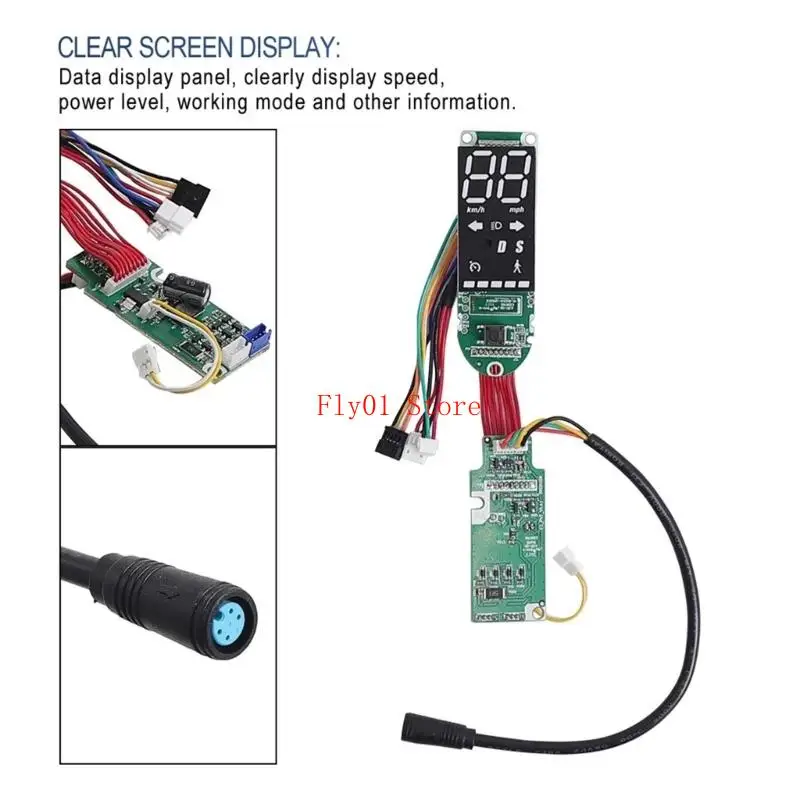 Dashboard Dashboard Strument Pongel con velocità integrata e display chilometraggio per vari modelli Resistente alla