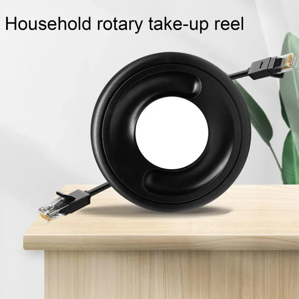 Cable Winder Reusable Rotatable Anti-winding ABS Cable Winder Multifunctional Power Cord Reel Organizer