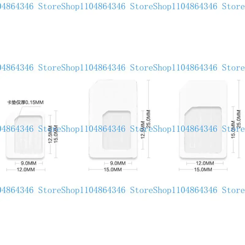 5ASD 4 in 1 تحويل بطاقة إلى محول Micro Standard للهاتف لـ #5