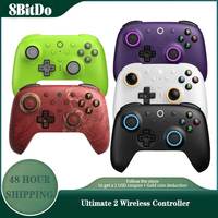 8BitDo Ultimate 2 Wireless Gaming Controller with Charging Dock, TMR Joystick 2.4G Gamepad for PC, Windows 10, 11, Android