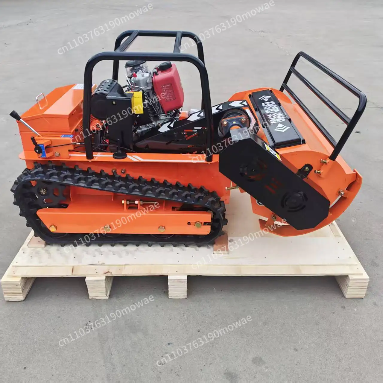 All terrain lawn mower agricultural remote control lawn mower