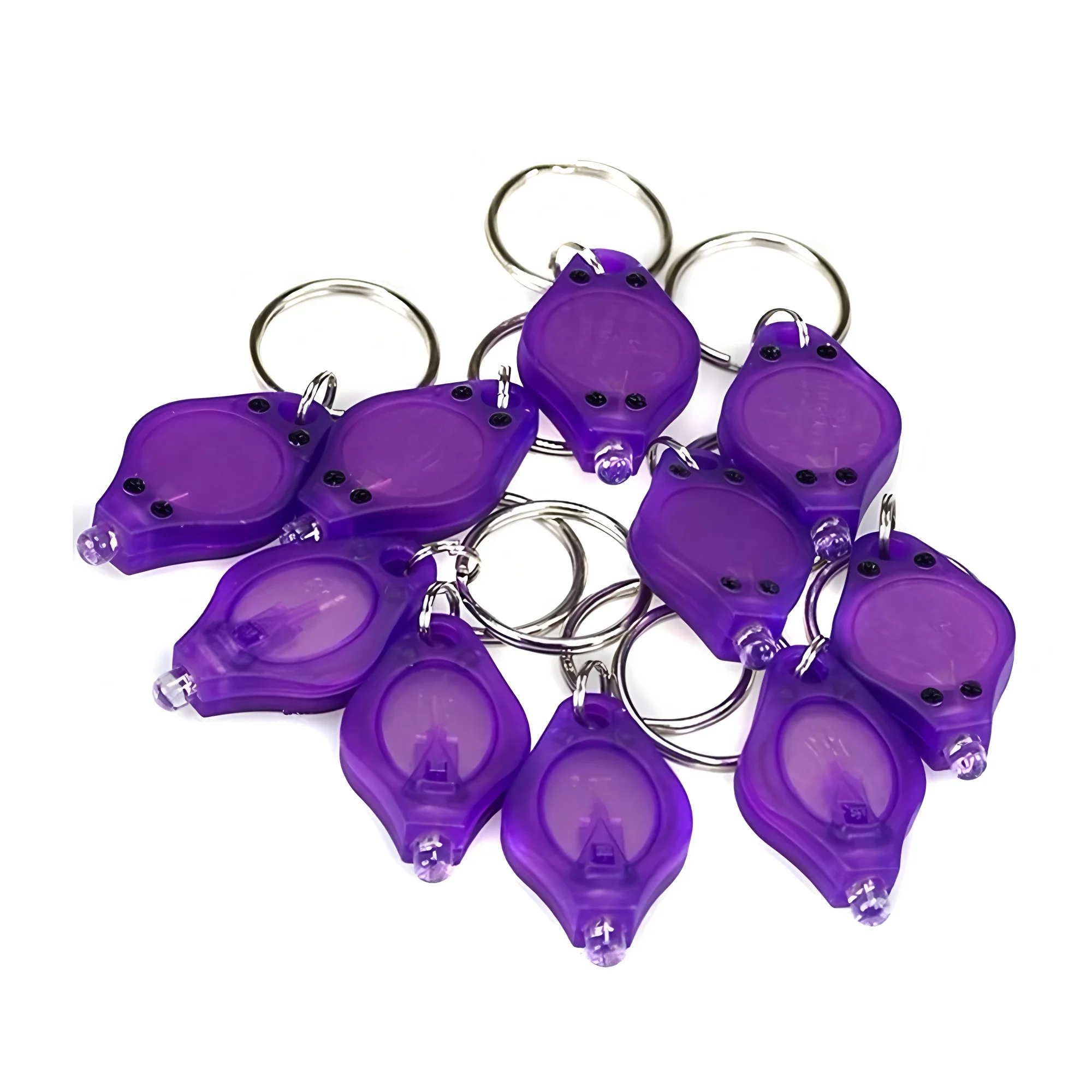 UV Keychain Light 365nm/395nm for Money Ore ID Scorpion Pet Stain Cat Tinea Invisible Ink Marker Jade Nail Curing Key Chain Lamp view 5
