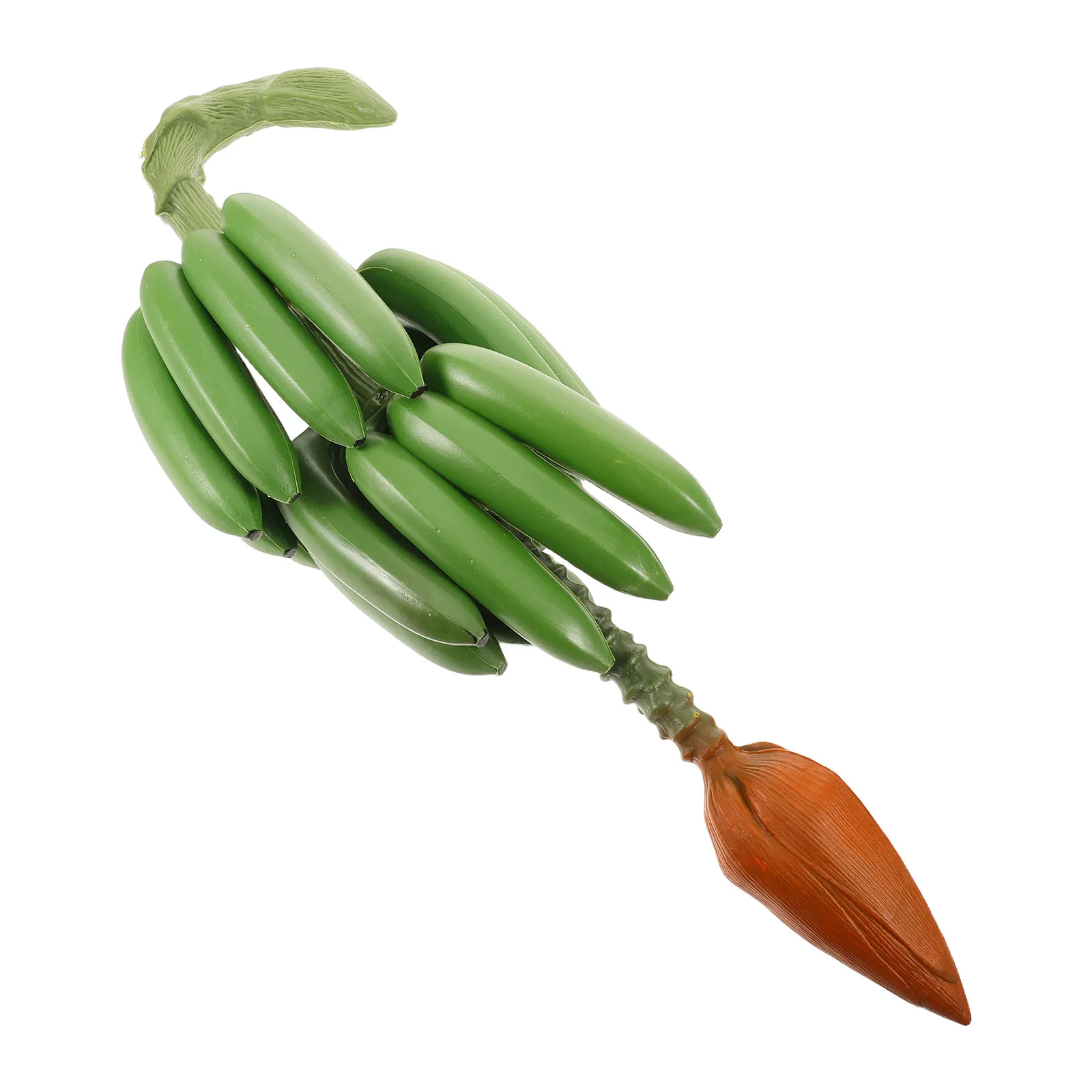 

Artificial Banana Bunch Realistic Fake Fruit Simulation Banana Cluster Decorative Home Display Photography Prop for Kitchen