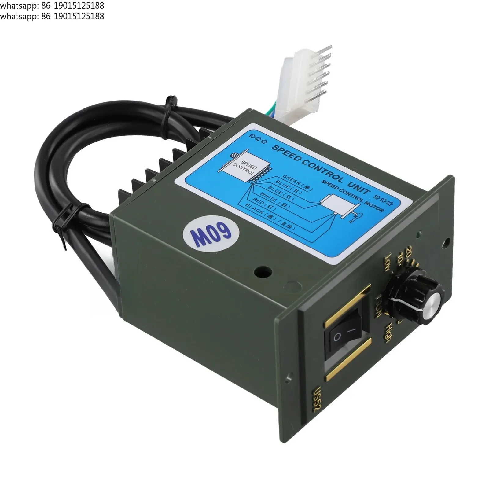 US-52 speed controller 400W AC220V motor speed precision regulator control device with indicator light new