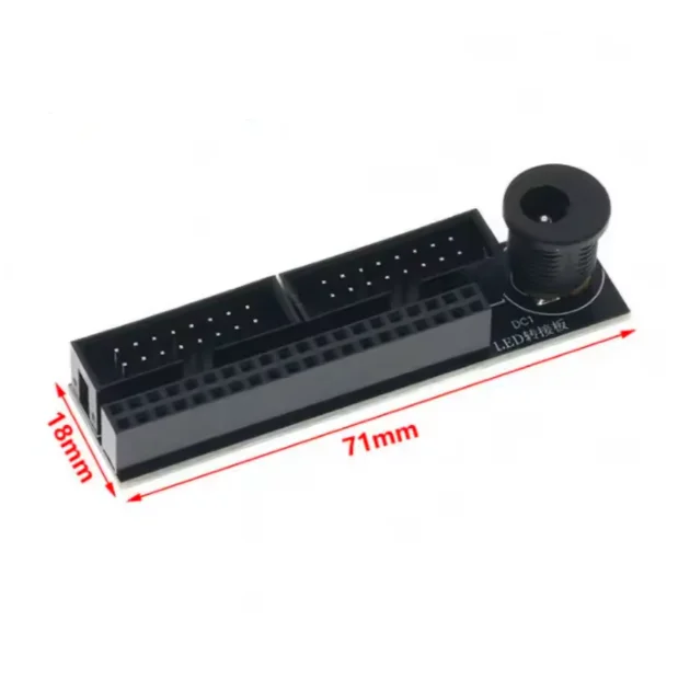 Adapter board suitable for Raspberry Pi to Hub75 Raspberry Pi GPIO control RGB LED display module