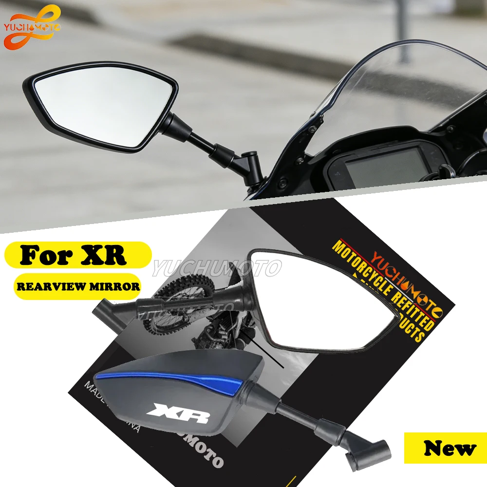 For XR125 XR150 XR190 XR650 L XR400 XR650L XR 230 250 600 Motorcycle Rear View Rearview Mirrors Aluminum View Side Mirrors