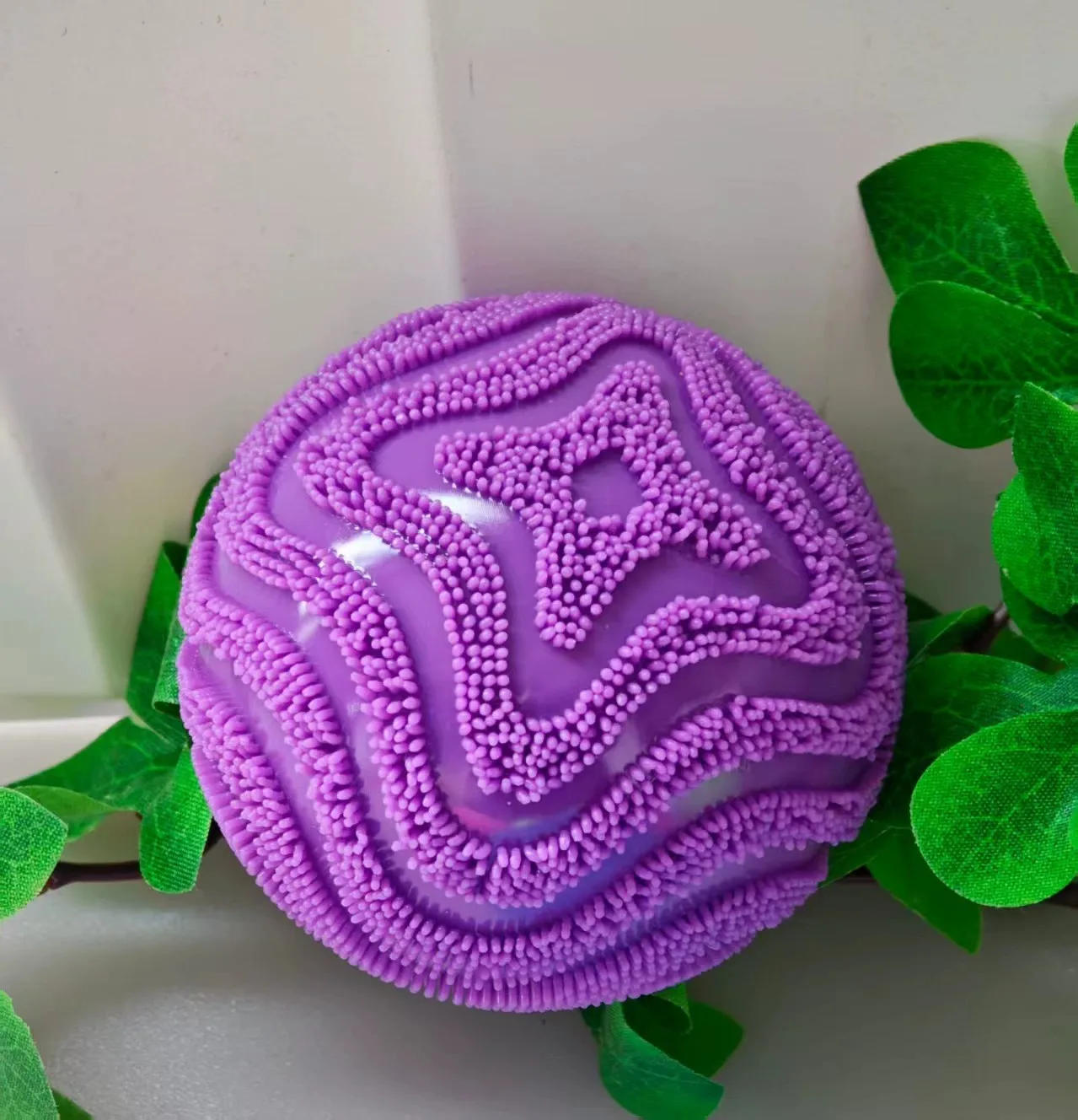 New NeeDoh Maltose Fuzz Ball Blind Box Series Soft Stress Relief Fuzzy Ball Desktop Ornament Fun Squishy Toy for Pressure Relief