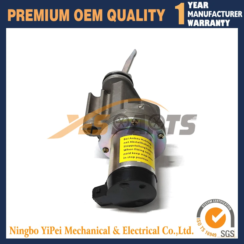 04513018 04513019 Fuel Shutoff Solenoid 0451-3018 0451 3018 or 0451 3019 12-24v For Deutz