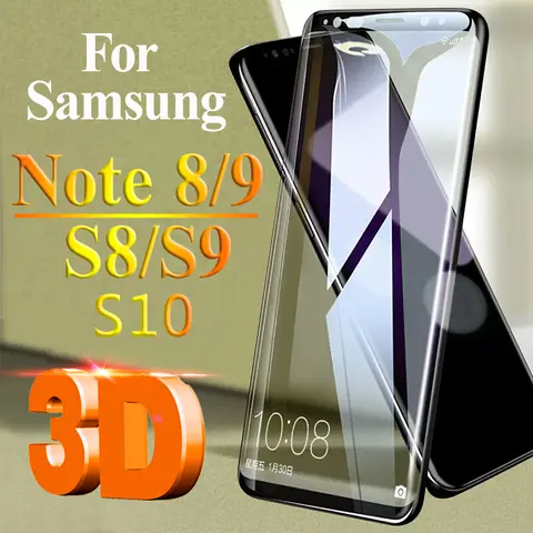 protective glass for samsung s10 plus s10e lite s9 s8 note 9 8 tempered glas screen protector on galxy s 10 9 8 accessories film