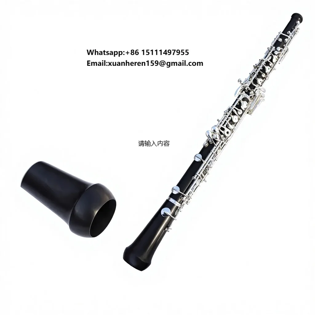 

Customized High Quality Chinese Profissional Semi-automatic C Key Premium Ebony Oboe Musical Instrument