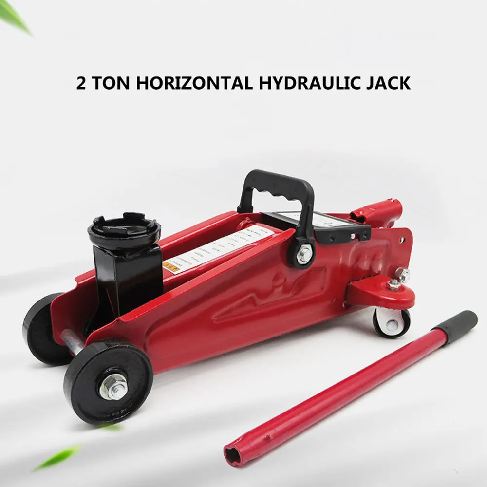 2 Ton Portable Car Hydraulic Jack 32cm Lift Height Removable Car Lift Tool Lifting Dual-purpose Car Jack Car Lifting Equipment