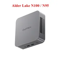 OUMAX Alder Lake N100 N95 Dual Single Lan WiFi DDR4 3200MHz BT5.0 M.2 PCIE3.0 RJ45 1000M Desk Offical Gaming Computer Mini Pc