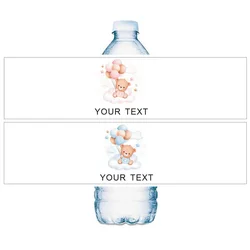 30pcs Customized water and beer bottle stickers,  for weddings, bathrooms, baptisms, birthdays, anniversaries