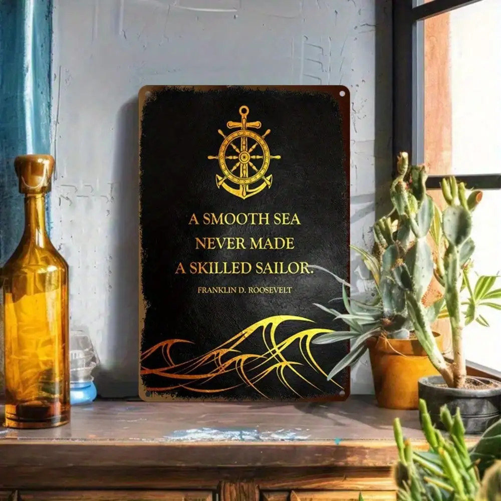 

1PC Tin Sign Diving Club - Underwater Adventure/Office/Beach Décor, Diving Helmet, 8x12in/20x30cm