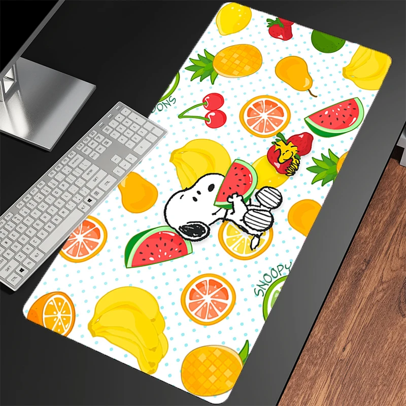 Alfombrilla de ratón Snoopy para ordenador portátil de oficina, accesorios para juegos de Anime, alfombrilla para ratón para Gamer, PC, teclado completo para ordenador, alfombrilla de escritorio, alfombrilla de mesa Varmilo