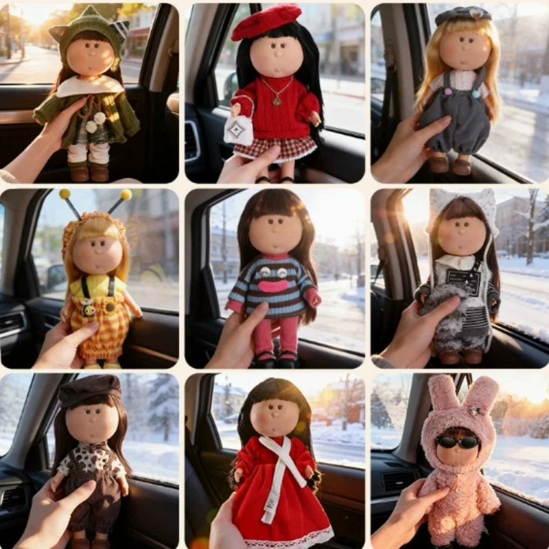 

Potato Doll 24cm Style Stylish Outfit Dolls Gift Box Cute Soft Toy Gift For Girls Girlfriend Birthday Holiday Gift