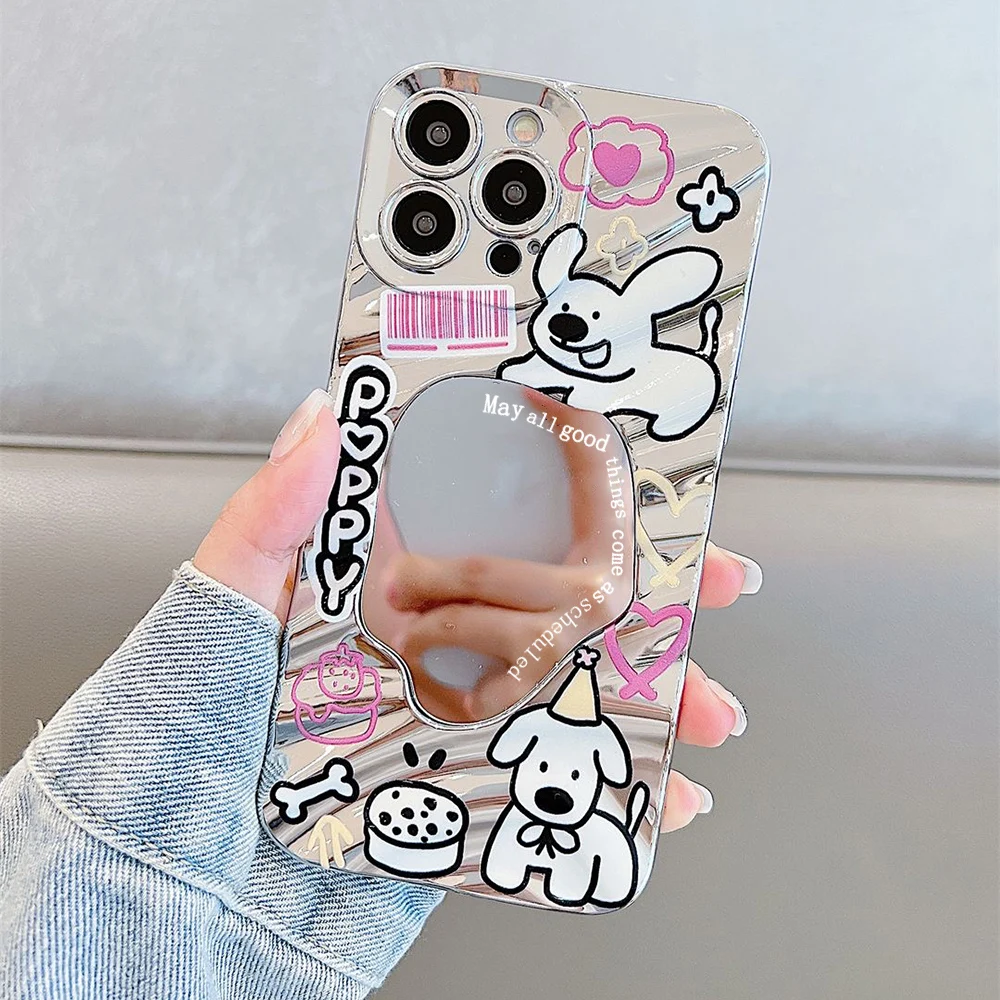 موضة موجة مرآة قضية الهاتف لسامسونج A13 A15 A33 A35 A55 A52 A52S A54 A53 A32 A50 A30 A16 A14 A12 A50S فراشة نمط