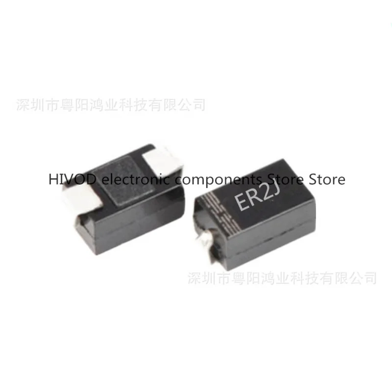 100PCS ER2D  ER2G   ER2J  Brand new ultra-fast recovery SMD original diode SMB/SMA