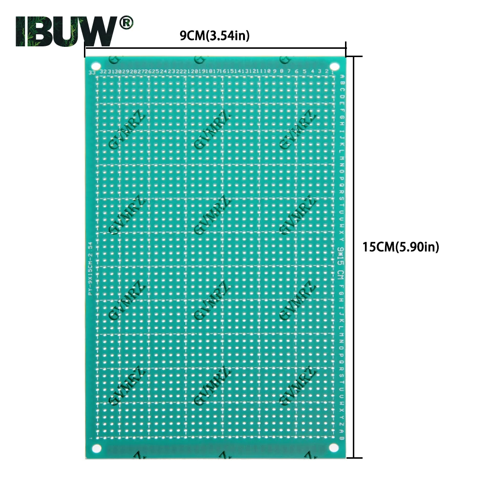 Single Sided Green PCB Prototy - Perfboard review and price