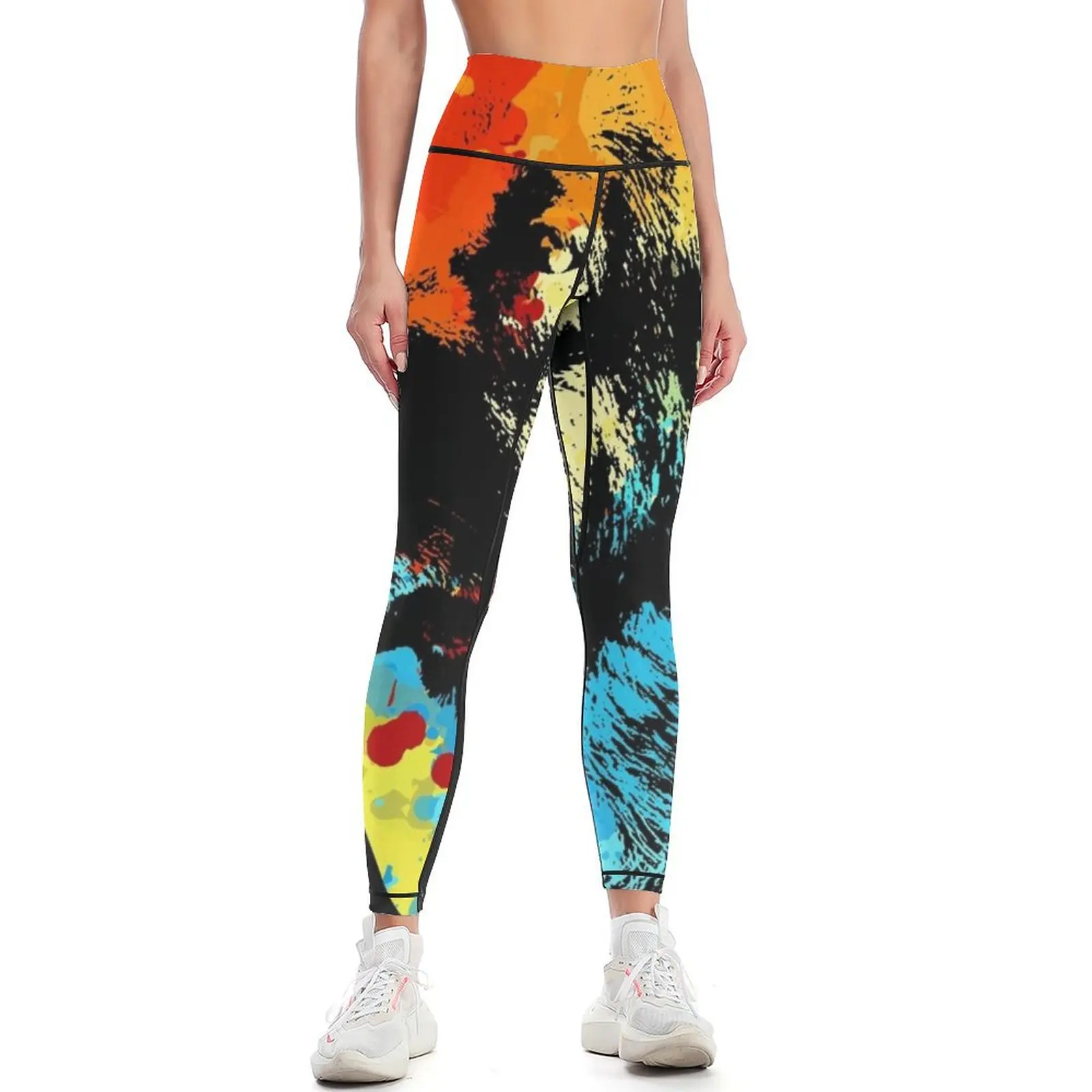 

COLORFUL GERMAN SHEPHERD Leggings Female legging pants Sweatpants sports for gym Womens Leggings