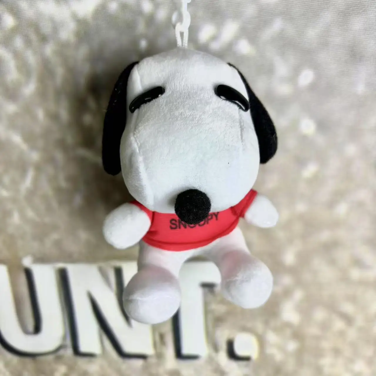3 pezzi 11 cm carino di alta qualità arachidi snoopy peluche ciondolo giocattoli Snoopy cane Woodstock portachiavi giocattoli animali