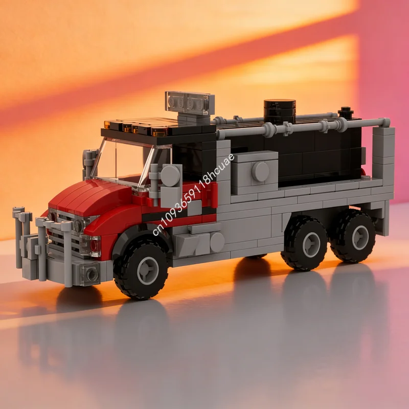 

245pcs MOC Simple Brush Rig City Fire Model Building Blocks Architecture DIY Creative Toy Idea Christmas Gift Brick Kids