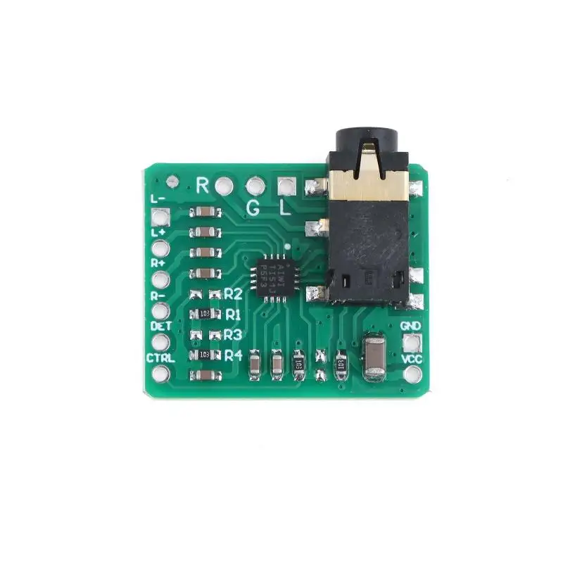 TPA6132 Headphone Amplifier Board Differential To Single End Output Low Power 2.3-5.5V HIFI Audio Module For Audio DIY Equipment