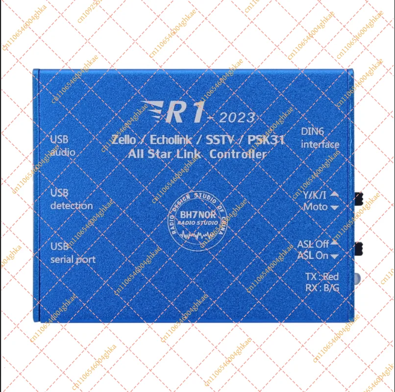 R1-2023 Voice Interface Board with USB Sound Card, for Echolink/Zello/YY/AllStar Link Controller for SSTV & PSK31