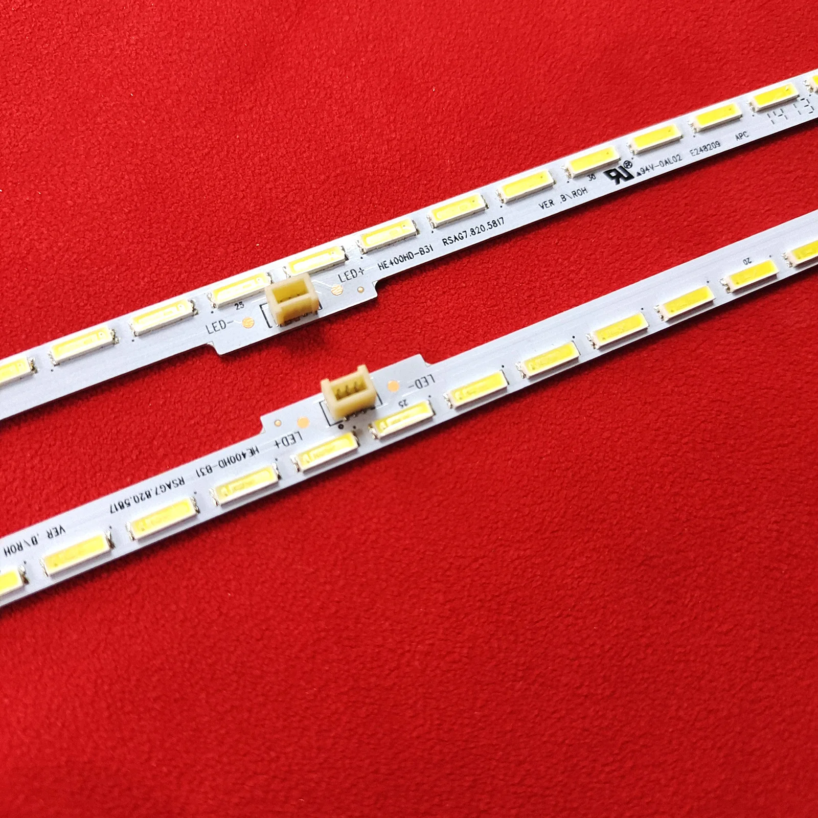 

1set LED backlight strip For HE400HF-B31 RSAG7.820.5817 LED40K370 LDE40K380U LED40K681X3D LED40L288 LED40K330