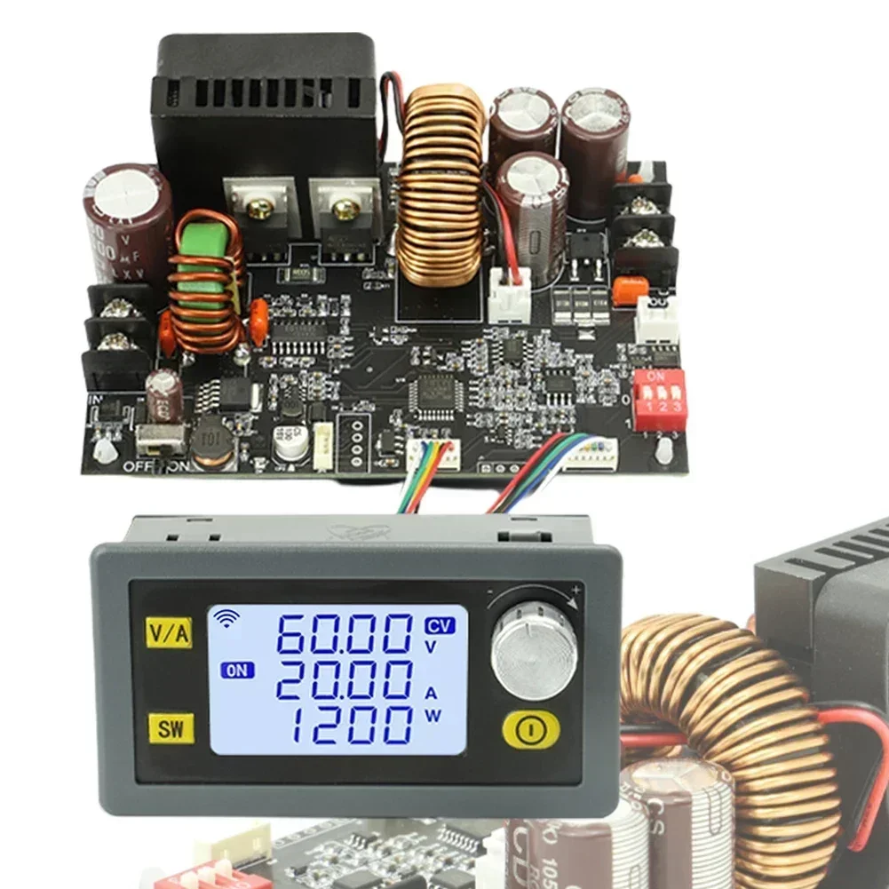 

Parts Power Supply XY6020L 1 PC Adjustable CNC CV CC 0-60V 20A / 1200W Module Step - Down Electrical Equipment