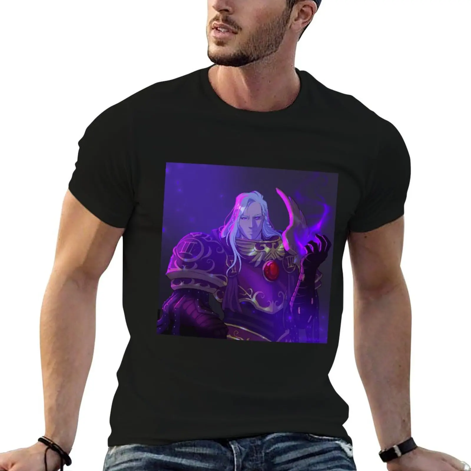 

The Primarchs: Fulgrim T-Shirt t shirt man plain t shirt for man 100 percent cotton cotton t shirts high quality T-Shirt