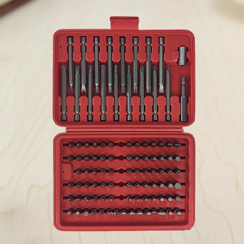 

98pcs Star Hex Cross Slotted Screwdriver Bit Set Tool Kit Repair Tools Multi-functional Combination Tool Set