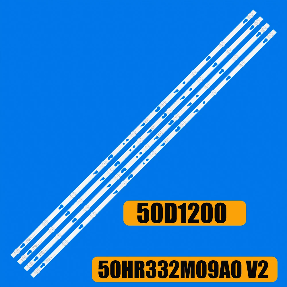 10 kit LED strip 50HR332M09A0 50D1200 for Si50ur S150FS Ple-50s08uhd 4C-LB500T-HR4C Hkp50uhd1 atv-50uhdr BSM501200 LE0N06R0-D-K