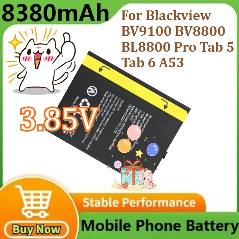 for-blackview-bv9100-bv8800-bl8800-pro-tab-5-tab-6-a53-battery-mobile-phone-batteries-8380mah