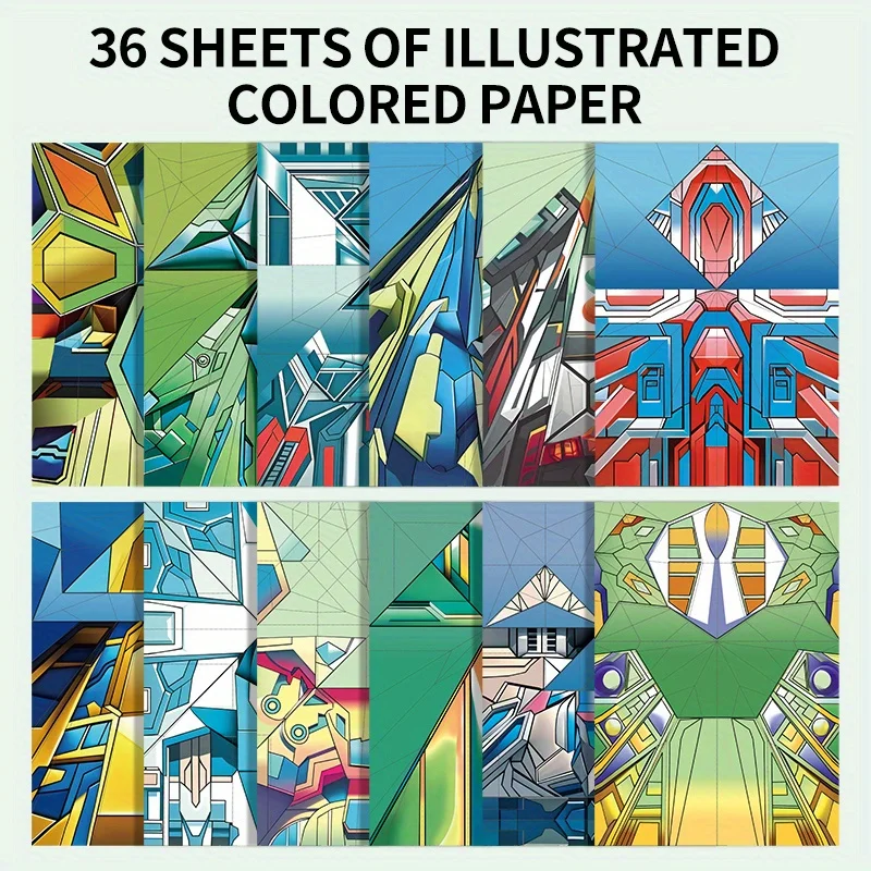 36 طائرة ورقية قابلة للطي/12 موديل رائع - مجموعة طائرة ورقية قابلة للطي بخط مضغوط مسبقًا، العودة إلى المدرسة، الهالوين، هدايا عيد الميلاد