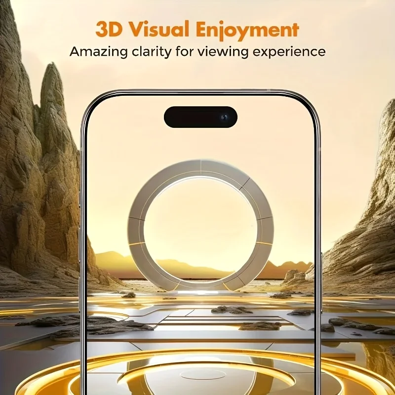 4Pcs Full Cover Privacy Tempered Glass Screen Protector for iPhone 17 16 15 14 Pro Max 13 12 11 Pro Mini 16e Air 15 14Plus Glass view 2