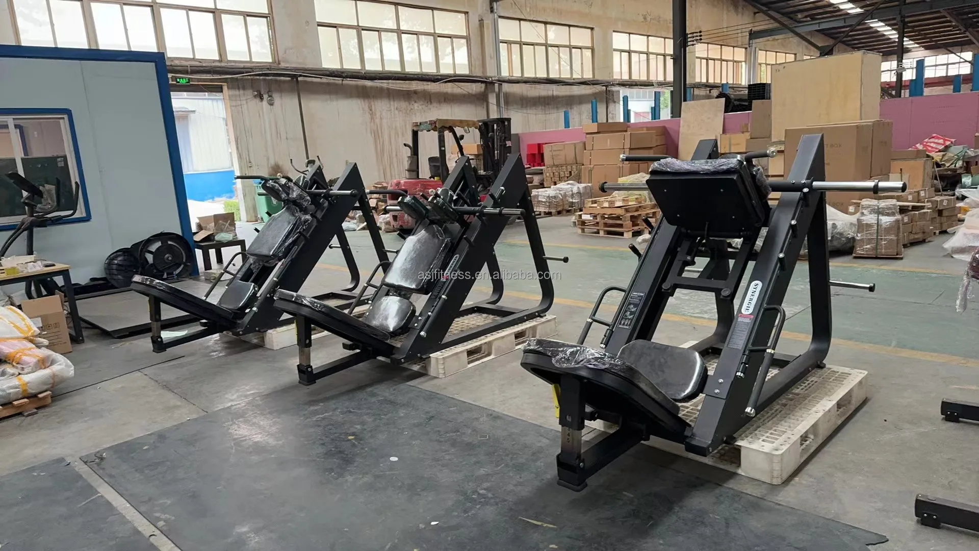 S070 45 Degree Leg Press hack slide Dual function machine Commercial Gym Equipment Strength Plate Loaded Machine gym equipment