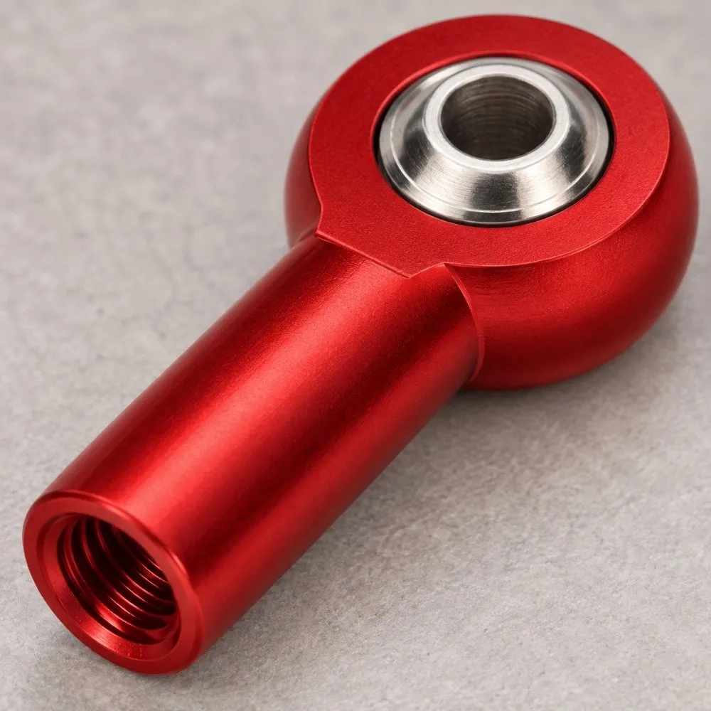 5Pcs Metal M3 Aluminum Link Tie Rod Ball 18*7.5mm Ball head hole 3mm End Ball Joint Multicolors Racing Parts Accessories