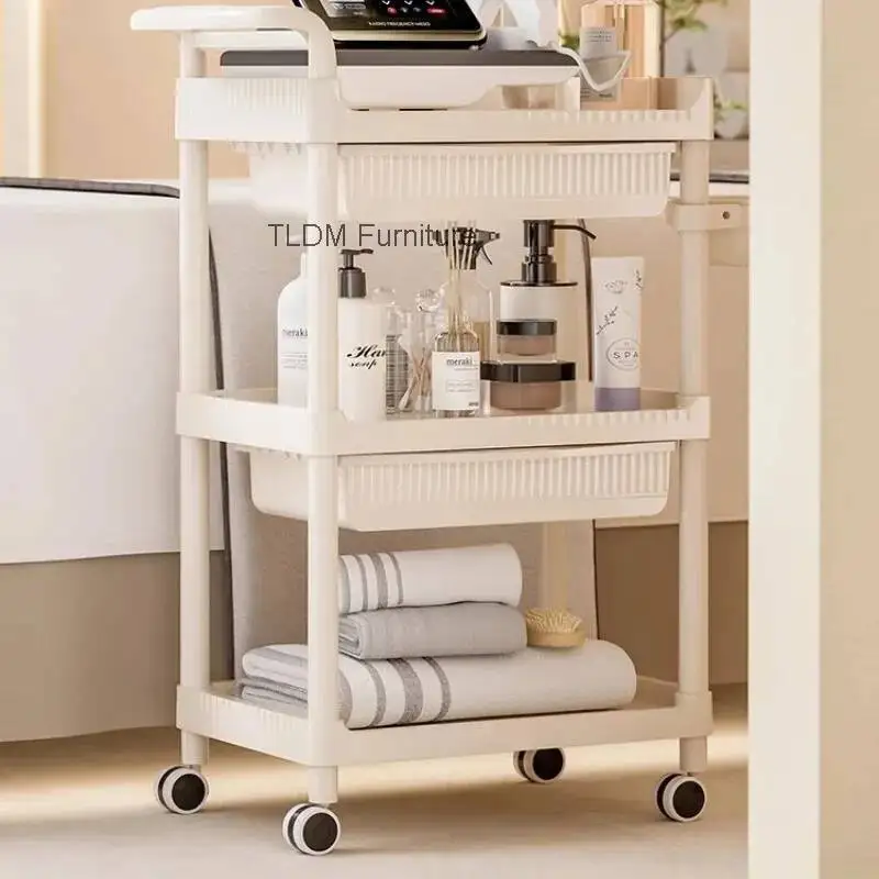 Rolling Klappbar Cart Utility Serving Hotel Handcart Large With Wheels Transportkarre Hotel Luxury Furniture Trolley Handcart