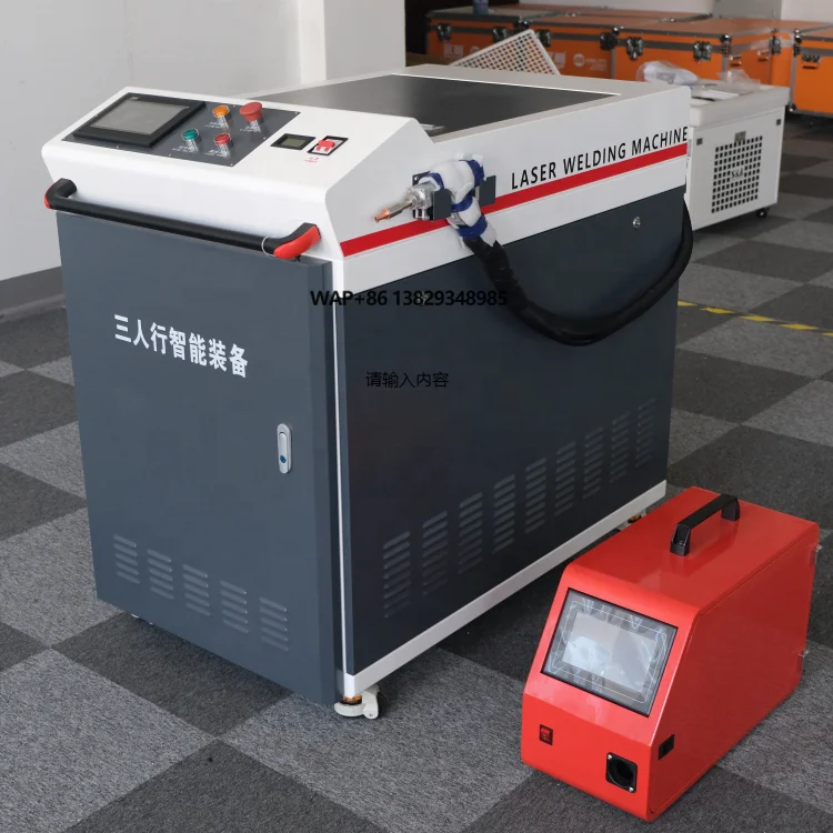 3 in 1 Raycus MAX JPT 1000w 1500w 2000w Handheld Fiber  Welders Cleaning Welding Machine for Metal