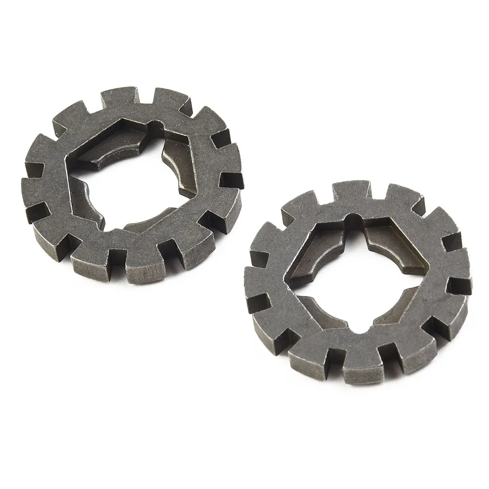 Adattatore per lama per sega oscillante multifunzionale acciaio resistente all'ossidazione colore grigio diametro 1 pollice lavorazione del legno fai da te