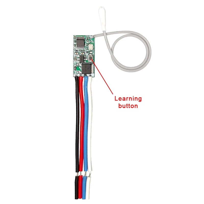 5 قطعة 433.92 ميجا هرتز العالمي اللاسلكية تيار مستمر 3.6 فولت-24 فولت التحكم عن بعد التبديل 1 CH RF التتابع استقبال مصباح ليد تحكم لتقوم بها بنفسك عدة