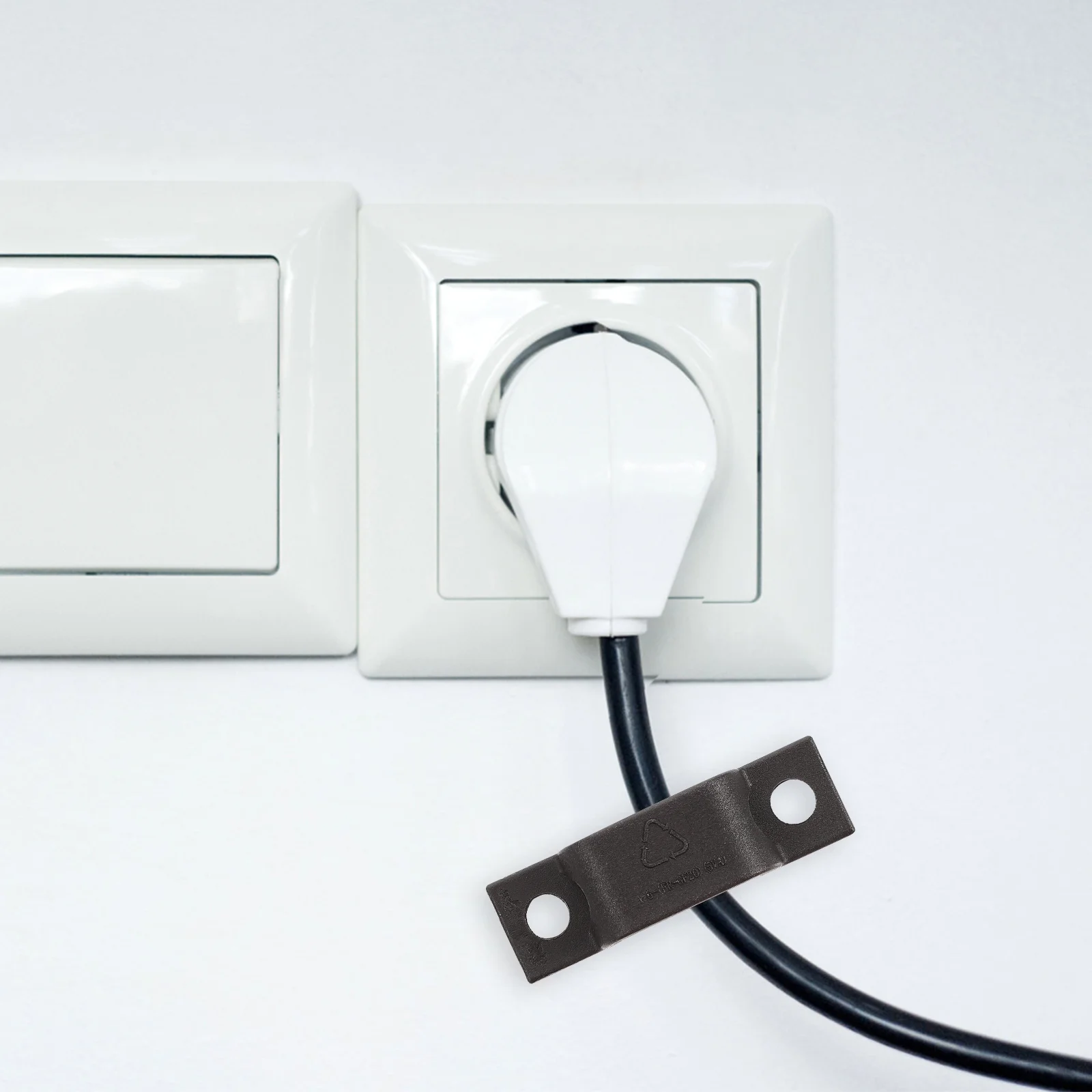 

20 шт., кабельные зажимы в арочном стиле, нейлоновые зажимы для проводов, прочные держатели кабелей для USB-органайзера и управления шнуром Ethernet